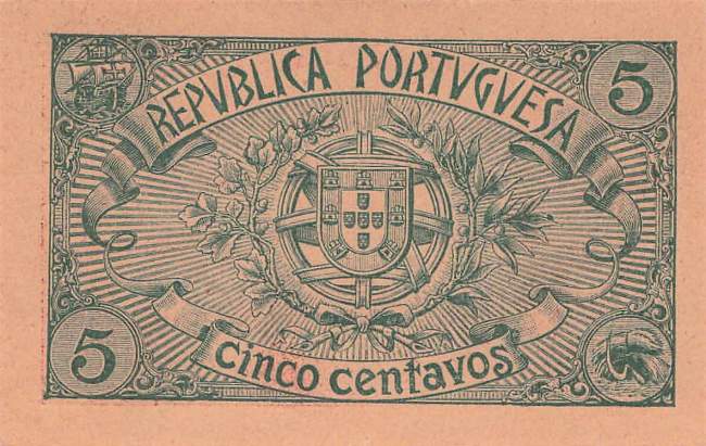 5 Centavos 5.4.1918